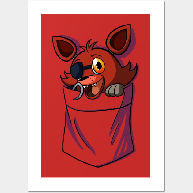 Foxy in my Pocket -ORIGINAL- Wall Art by TerraTerraCotta